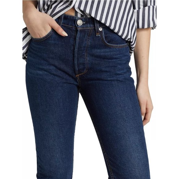 RAG & BONE Nina High-Rise Ankle Cigarette Jeans in Cambria - NWT - Picture 2 of 8